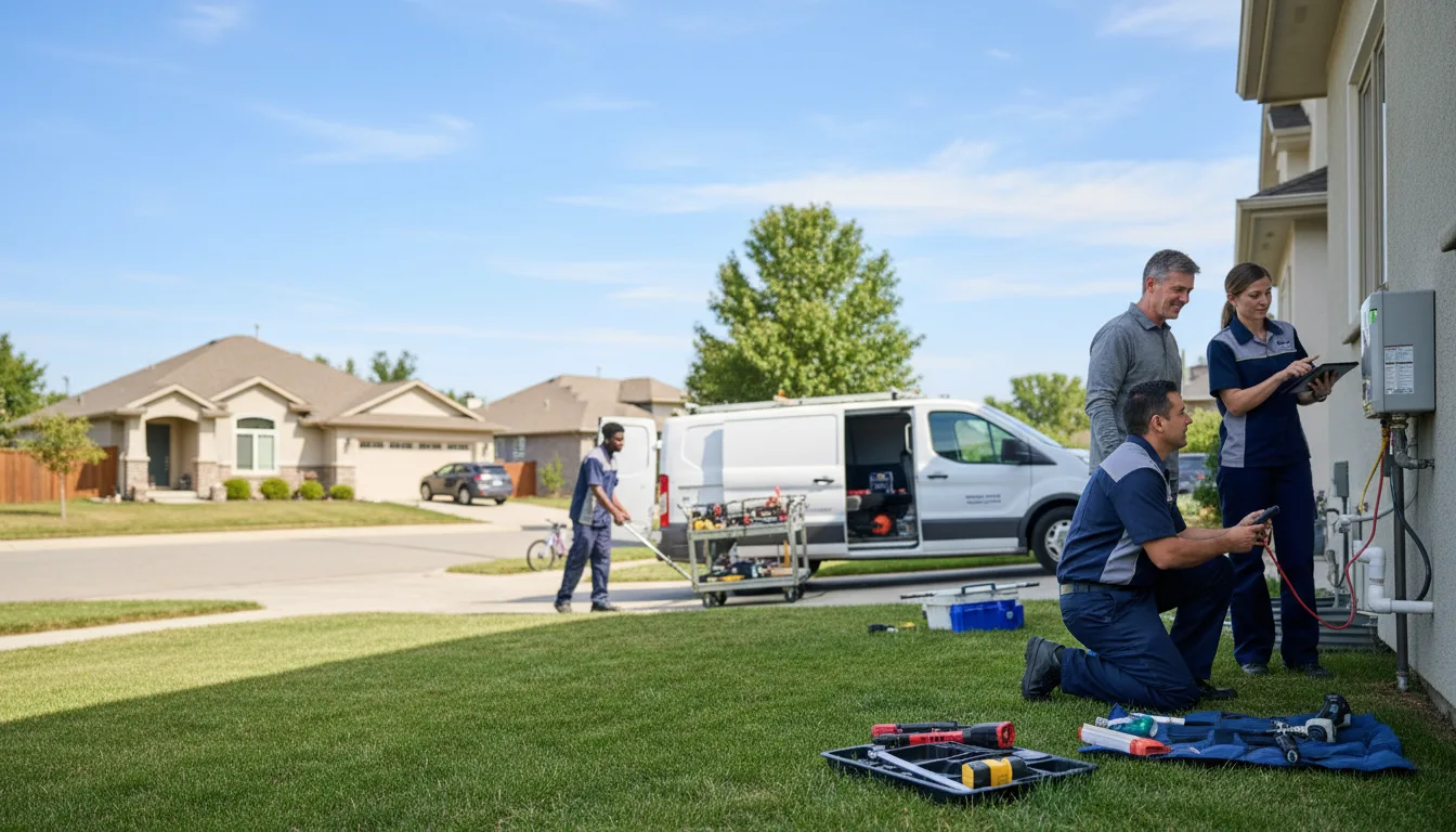 Tankless water heater service in Pima, AZ